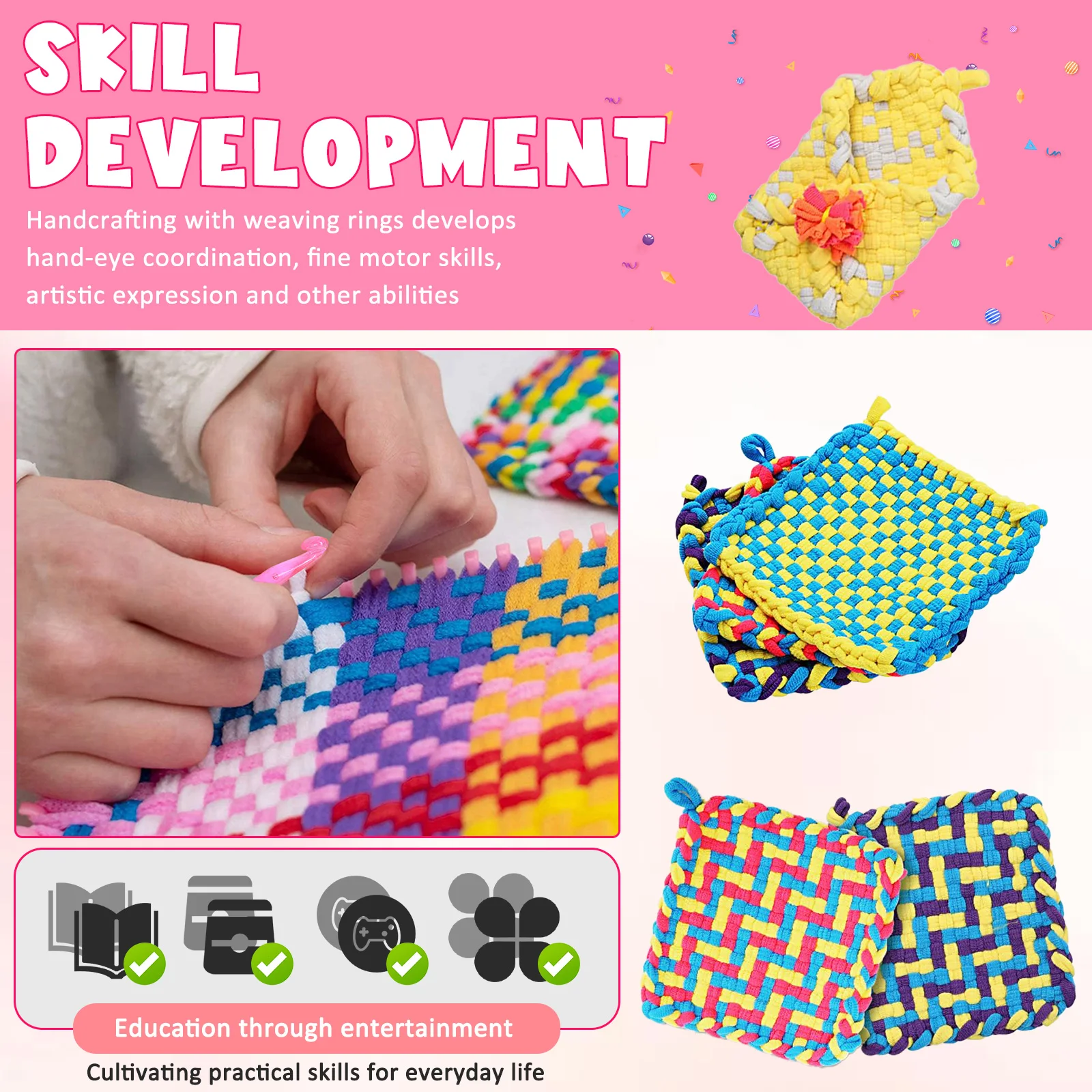 Набор эластичных разноцветных – обзор и цена Jewelry Making Kits For Girls