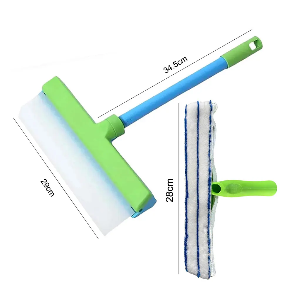 Water Removal Blade T Bar Silicone Window Squeegee Kit Wear Resist Multifunction Clean Scraper for Shower Glass Mirror Door Car - view 6