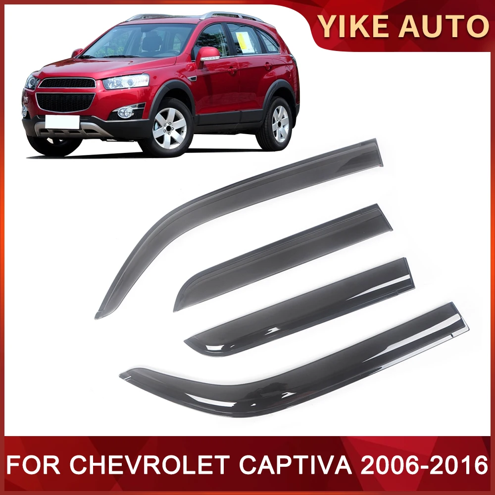 

Window Visor for CHEVROLET CAPTIVA C100/C140 2006-2016 Door Visor Wind Sun Rain Guards Side Window Wind Deflectors Auto Parts