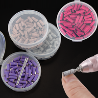 50pcs 3.1mm Mini Sanding Bands Kits With Shaft 3/32\