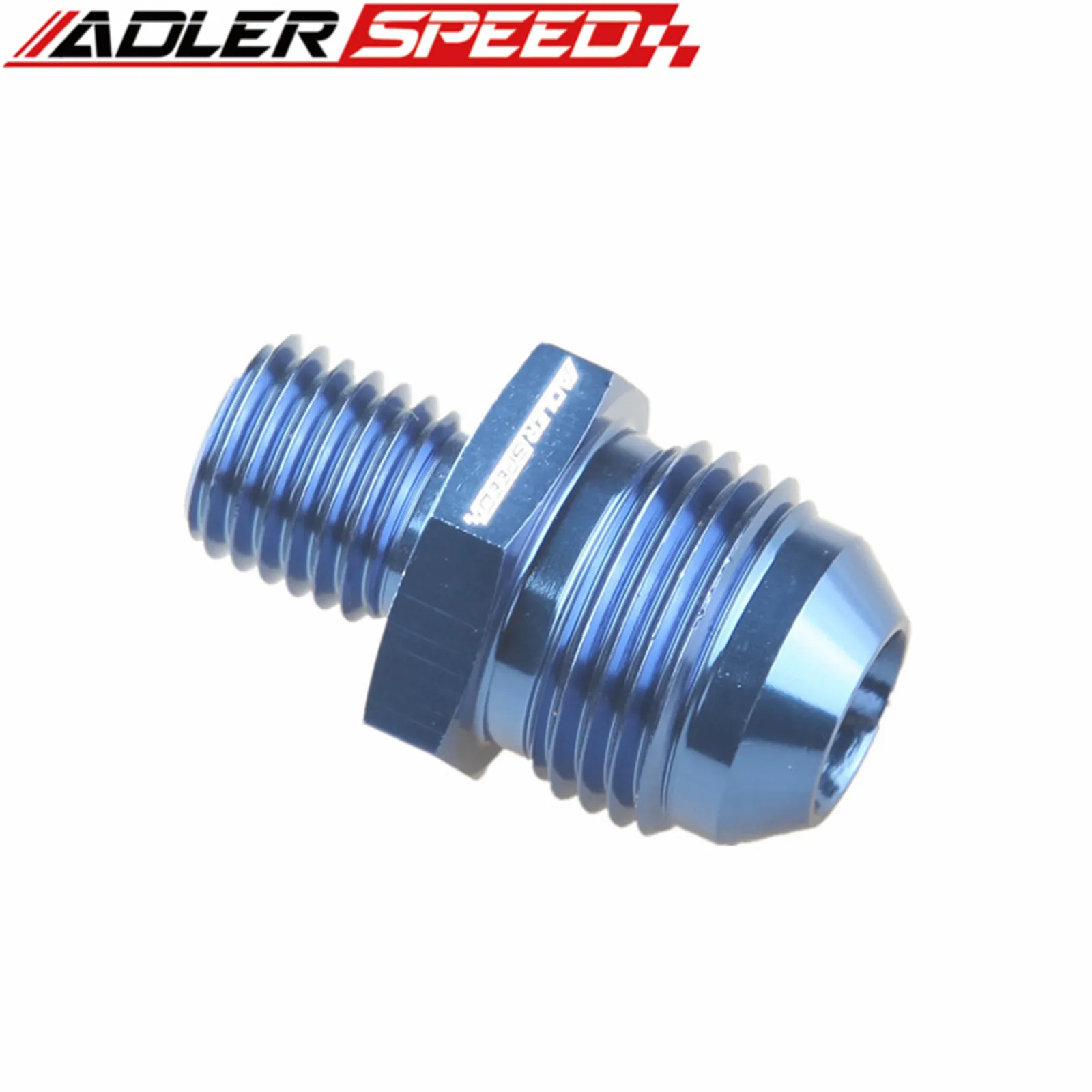 Universal AN4 6 10 To AN To M10/M12/M14/M16/M18x1.5 Thread Straight Fuel Oil Air Hose Fitting Male Adapter Car Auto Accessories