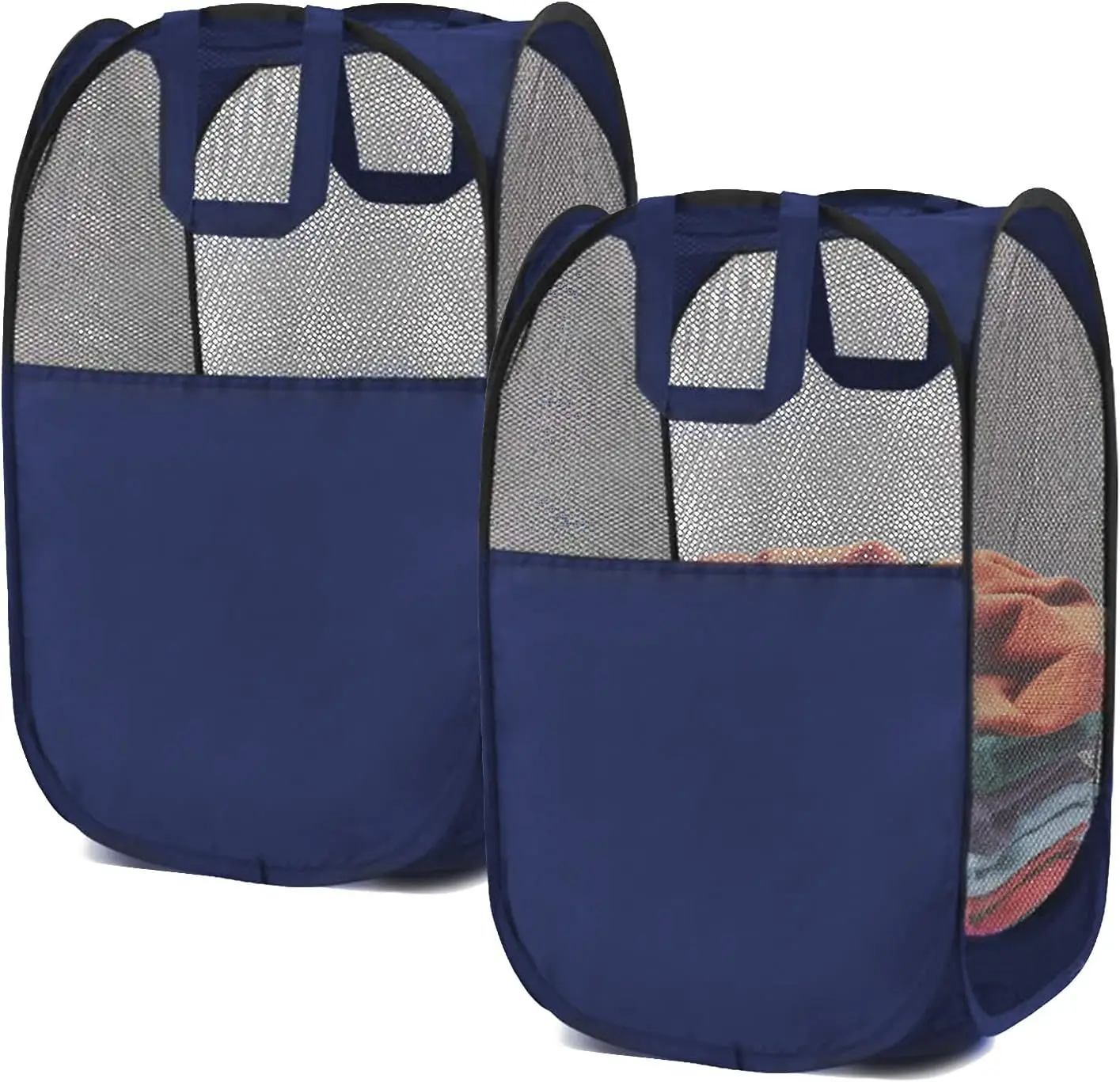 

Сетчатые корзины для белья (каждая с 2 усиленными ручками)