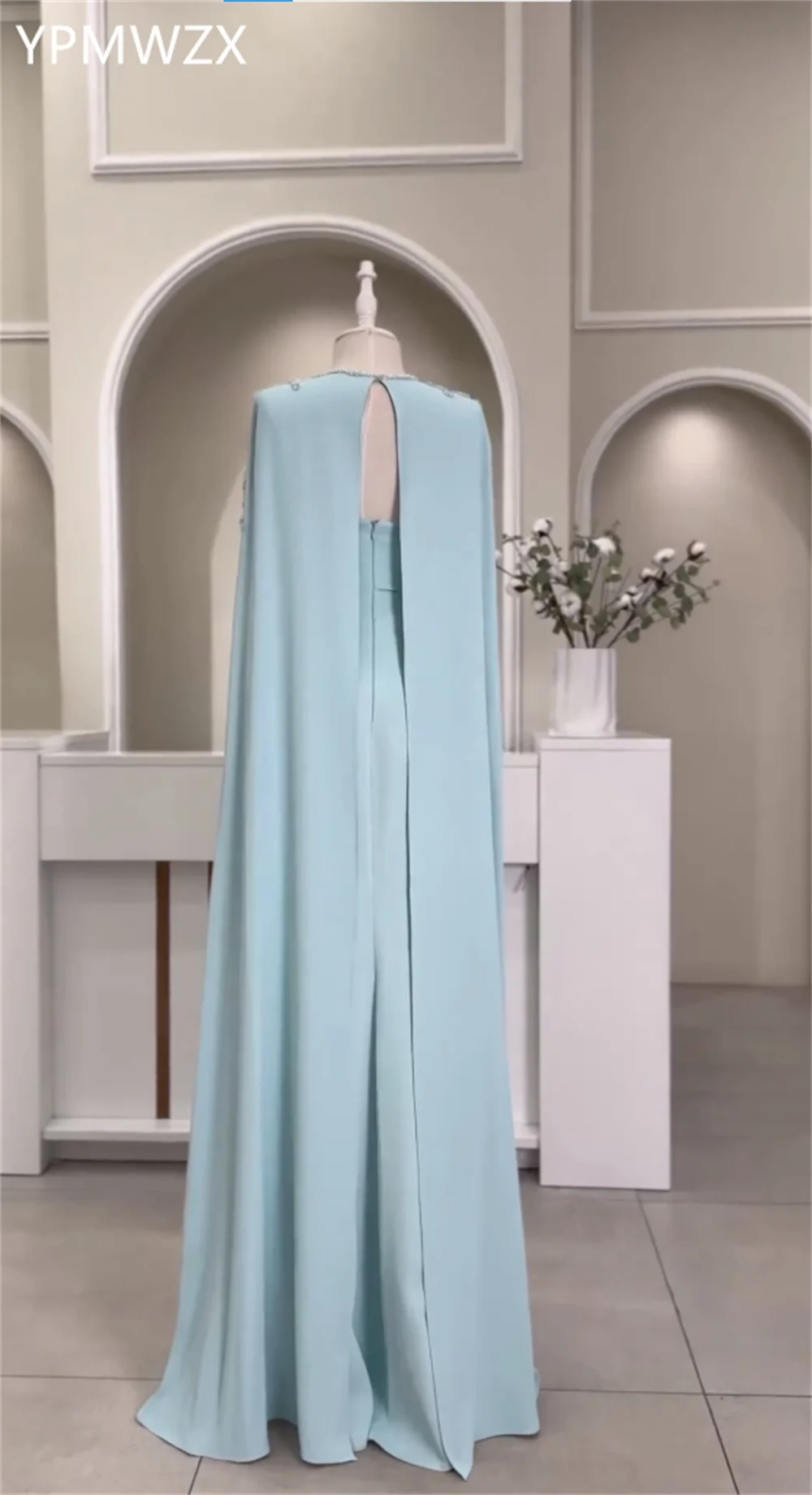 Customized Prom Gown Evening Women Party Occasion YPMWZX Strapless Column Floor Length Skirts  Bespoke  Dresses Fo