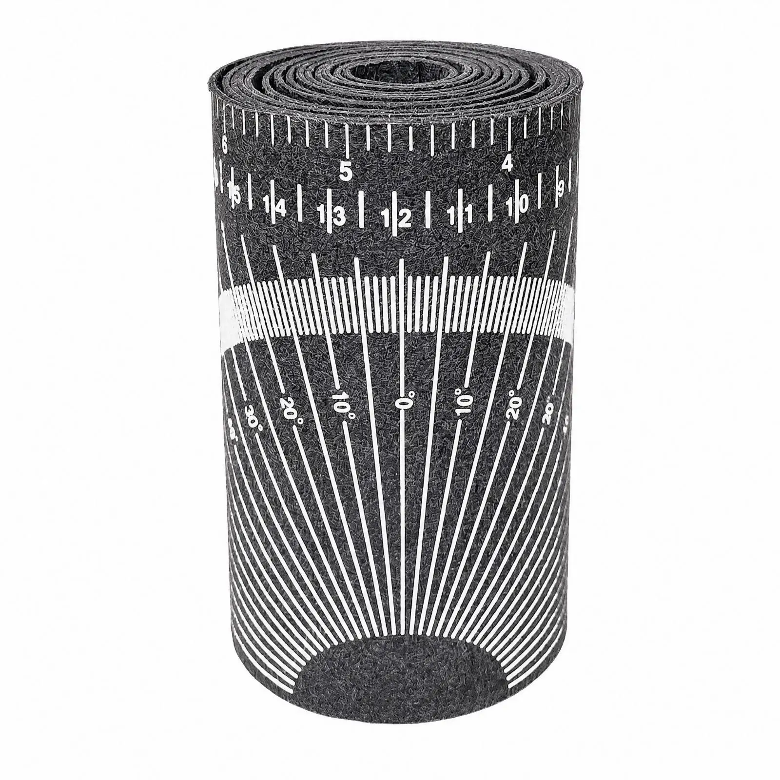 Flexible Plumber Marking Tape Roll with Angle Lines for Pipe Fitting and Fabrication Tasks