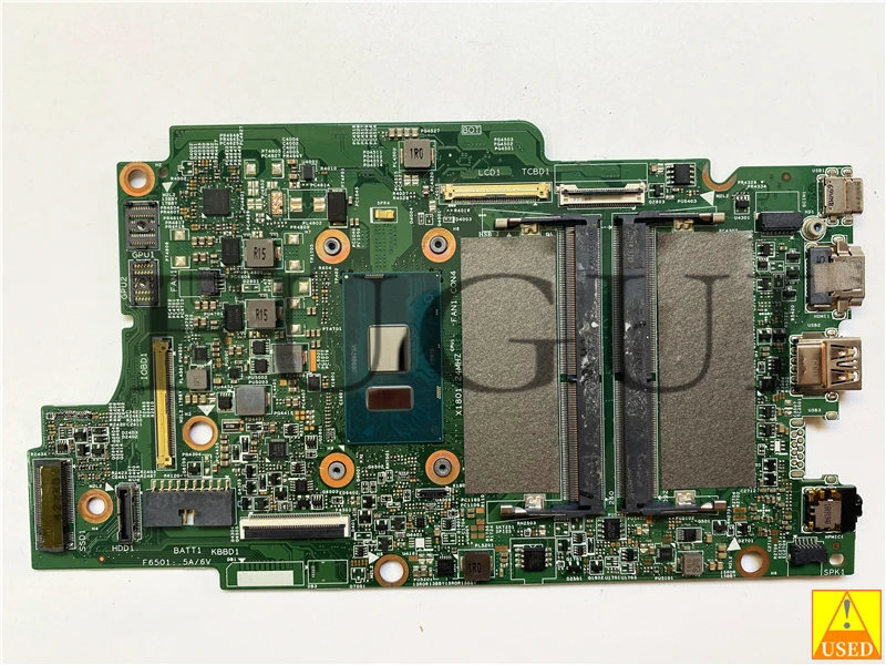 

USED Laptop Motherboard CN-0NX6FR for dell 7779 7779 with i7-7500U SR2EZ CPU Fully Tested, Works Perfectly