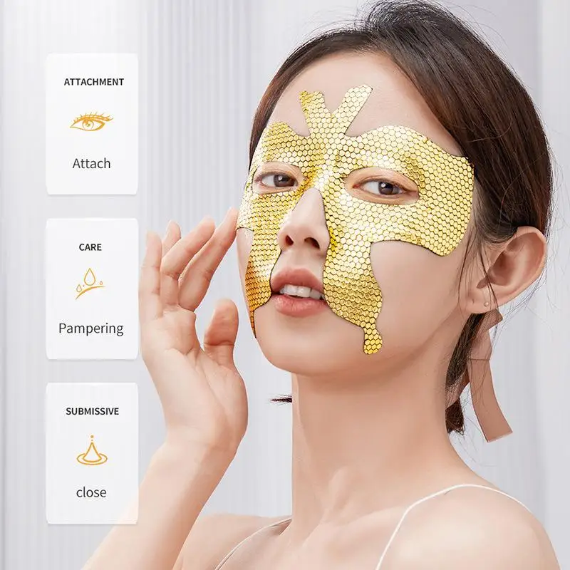 

10 шт. SADOER Peptide Golden Collagen Eye Mask: увлажняющие, укрепляющие, разглаживающие патчи от темных кругов под глазами, маски для глаз, уход за кожей