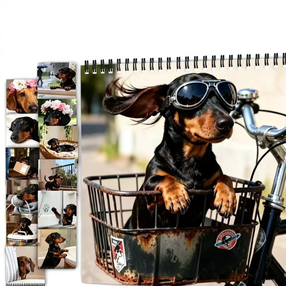 2027 Wall Calendar Thick Coated Paper Schedule Organizer Monthly Planner Hanging Record Book Home Office Supplies
