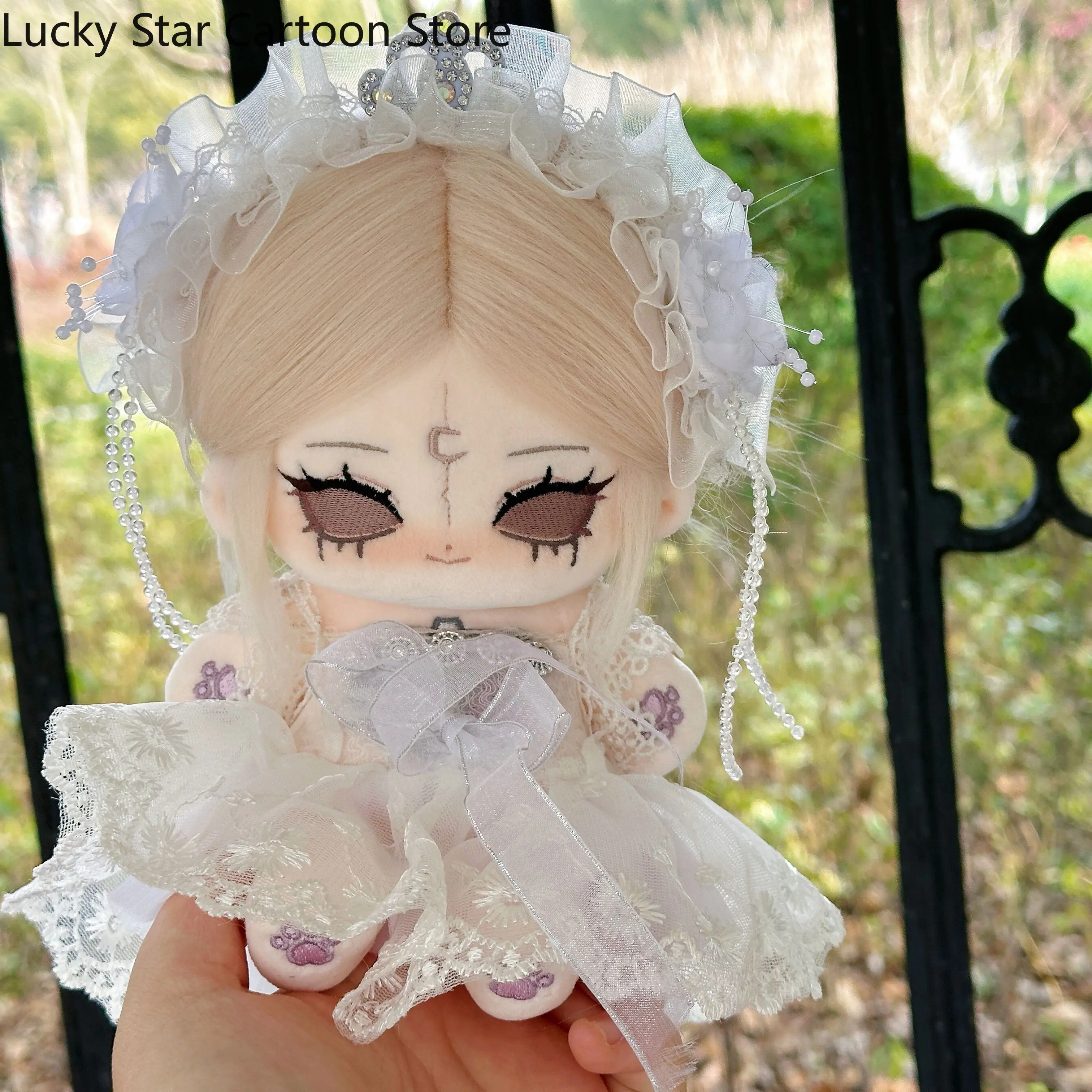 

Плюшевая игрушка Identity V Галатея Cloud, 20 см, мультяшная фигурка-идол, подушка для переодевания, аниме-подарок, для косплея, можно лежать на ней