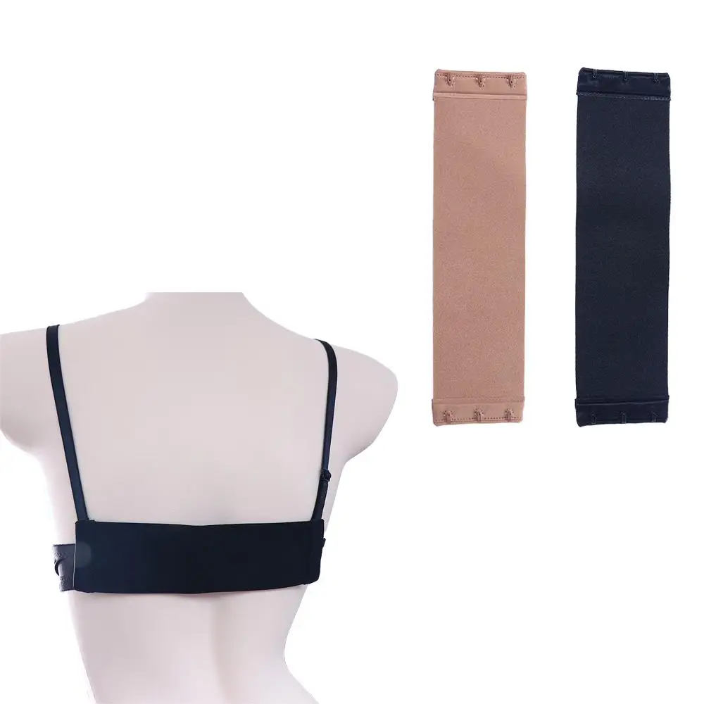 Invisible Adjustable Elastic Band Solid Color Women Extension Buckle Bra Buckle Bra Accessories Transparent Bra Extender