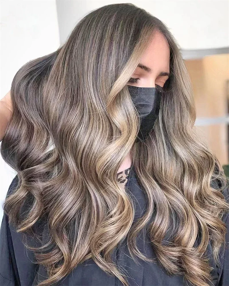 26inch Highlight Blonde 5x5 Silk Base Body Wave Jewish Human Hair Wig With Baby Hair HD Lace European Hair Preplucked Daily