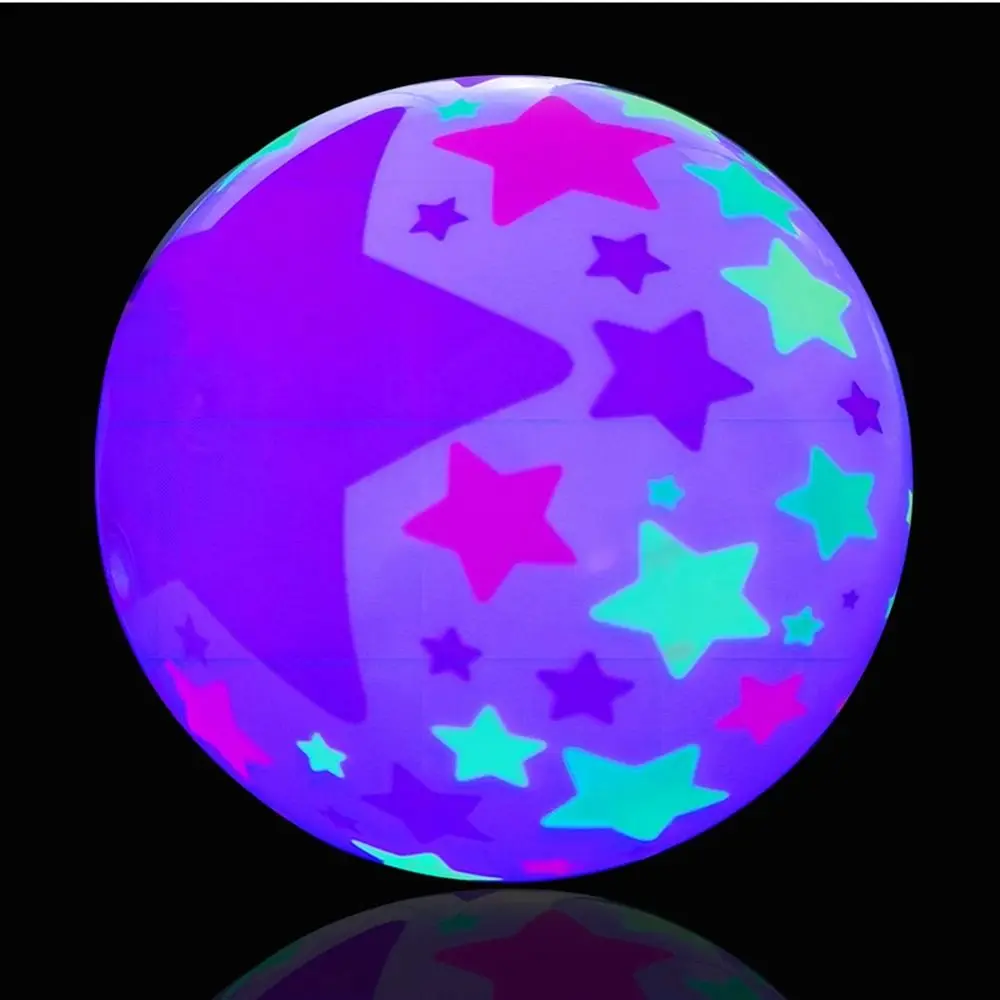 Draagbare Lichtgevende Bal Multistyles 22cm Opblaasbare Gooien Stuiterende Bal Knipperende Sport Fitness bal Outdoor Interactieve Games