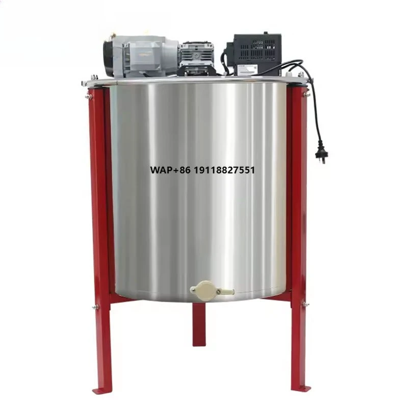 

8 Frame Stainless Steel Automatic Honey Processing Machine New Condition Electric Extractor Honey Centrifuge