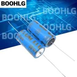 2PCS 50V 3300UF 3300UF 50V original power amplifier audio axial horizontal capacitor 20X40MM