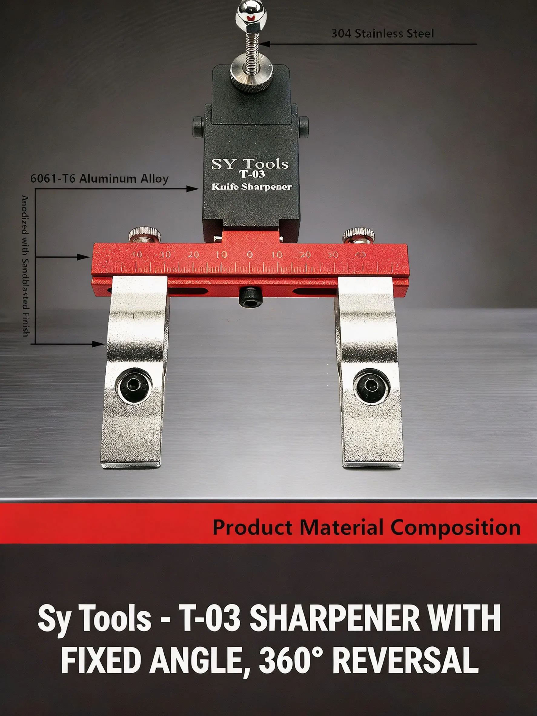 /Y-01 Universalklemme für die Befestigung von Messern in Festwinkel-Schärfsystemen Ruixin Pro/Sy Tools/Tsprof/Xarilk – Detail 20
