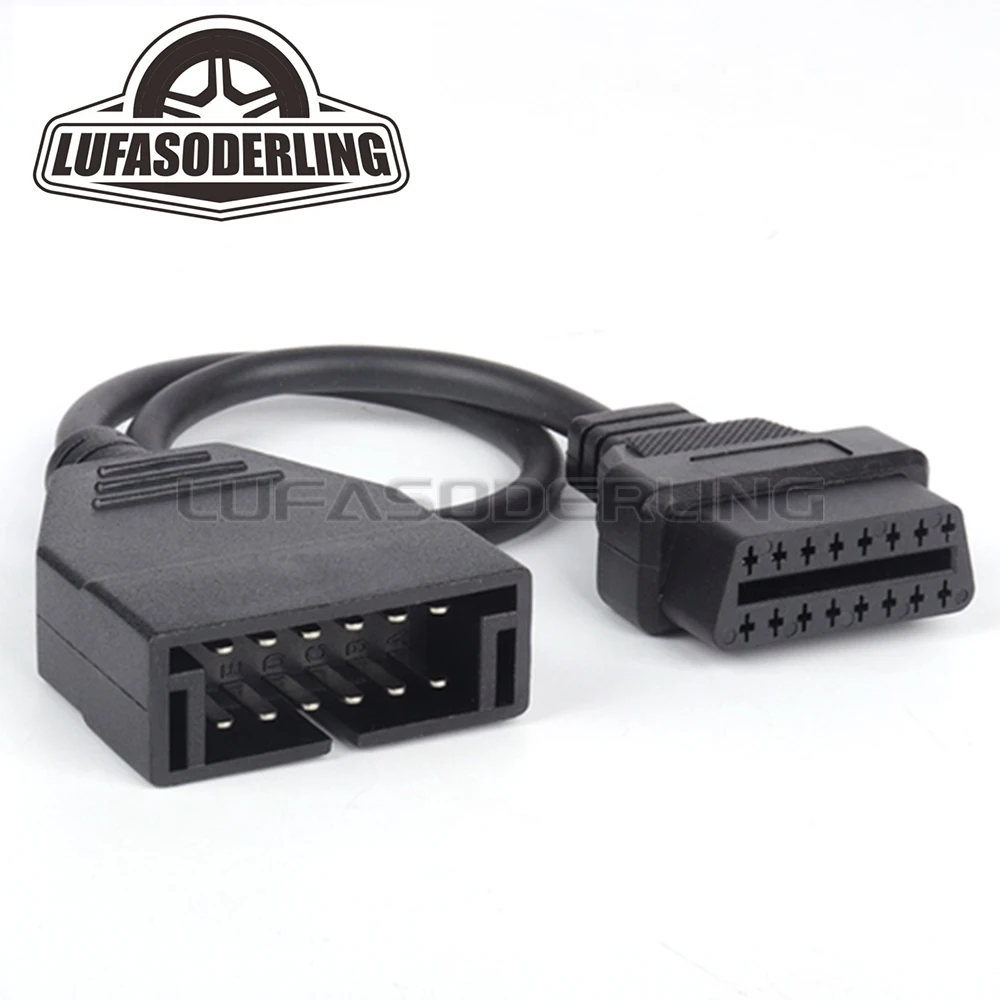 

Кабель-переходник OBD1 к OBD2 для GM, 12-контактный разъем «папа» на 16-контактный разъем для диагностического сканера «мама», удлинитель интерфейса ALDL