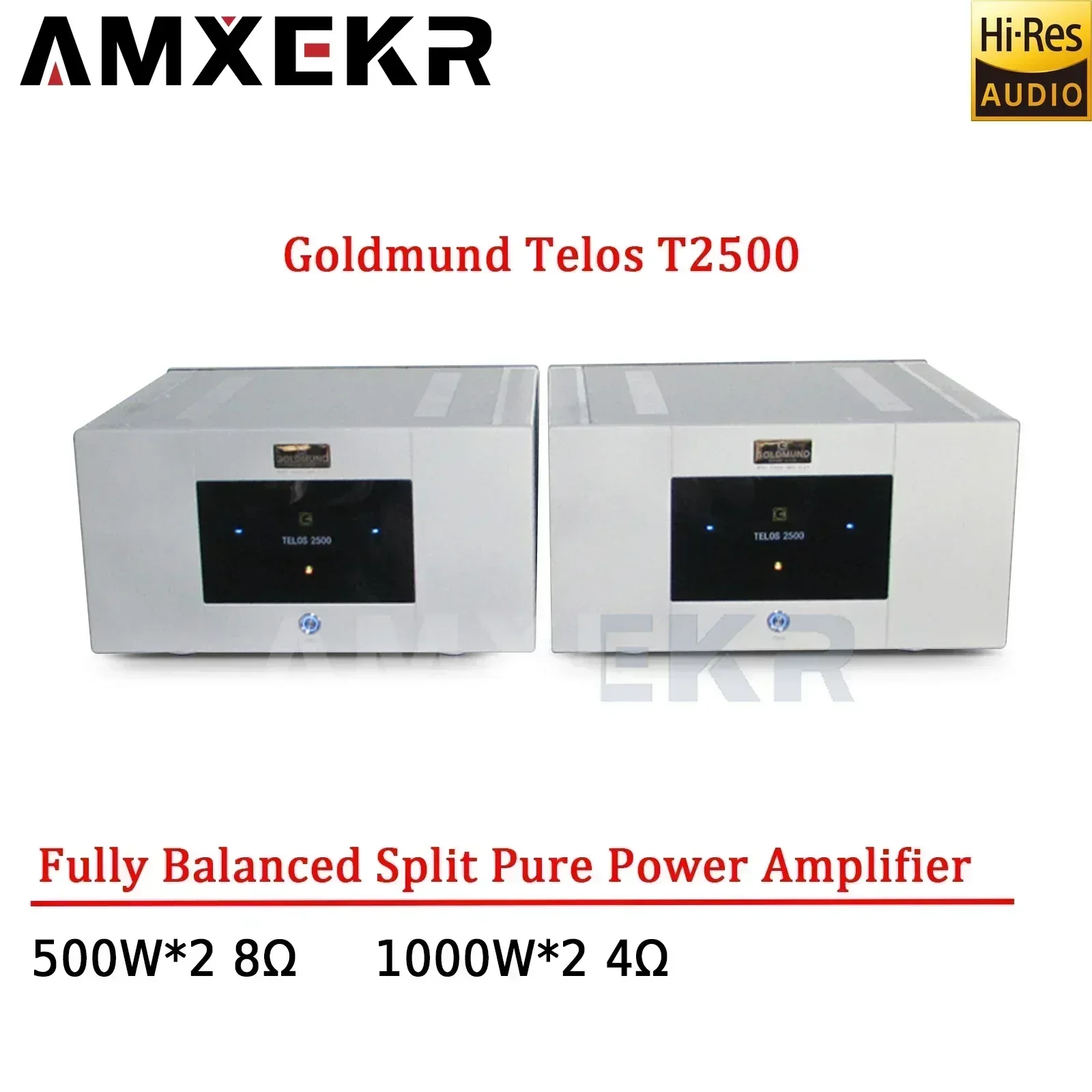 SUQIYA Goldmund Telos T2500 1000W*2 Fully Balanced Split Pure Power Amplifier Fever Hifi High-fidelity Flagship Amplifier