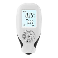 ABKD HW-300 Digital Coating Thickness Gauge 1 Micrometre/0-1300 Car Paint Film Thickness Tester NFE/NFE Manual Paint Tool
