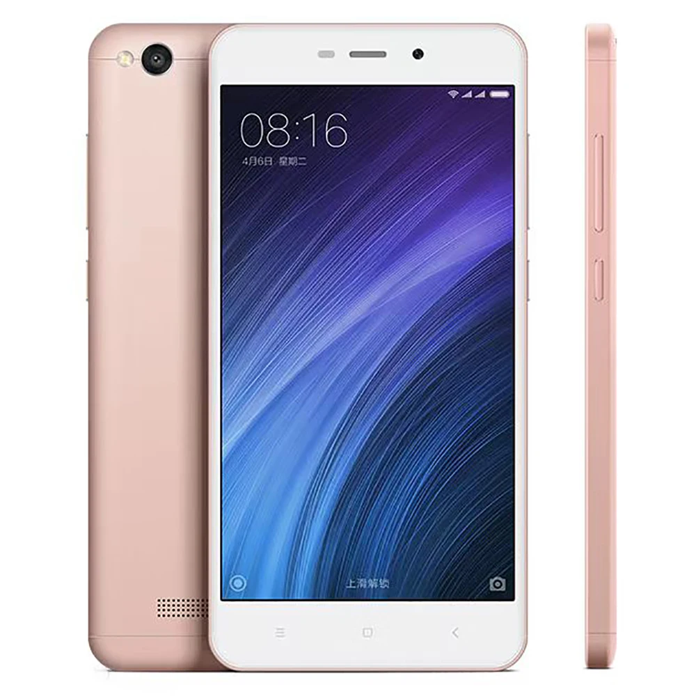 هاتف Xiaomi Redmi 4A مستعمل ذكي يعمل بنظام أندرويد 5.0 بوصة 2GB 16GB13MP3120mAh Redmi هاتف ذكي سنابدراجون 425 جهاز تحكم عن بعد بالأشعة تحت الحمراء
