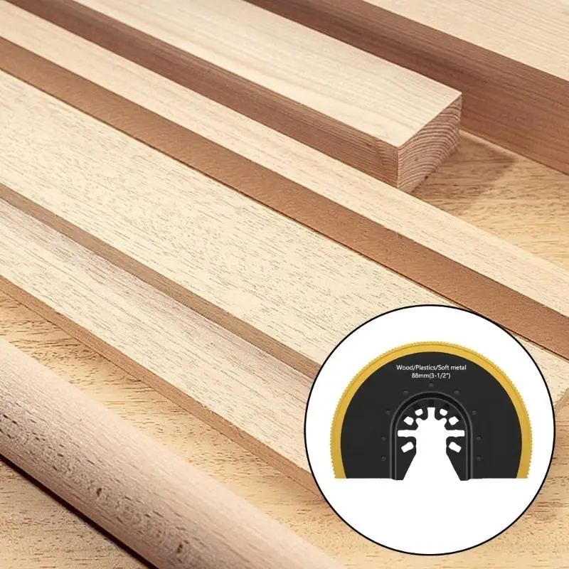 Y5GD 2Pcs Universal Semi Circular Oscillating Cutting Discs Set for Efficient Cutting