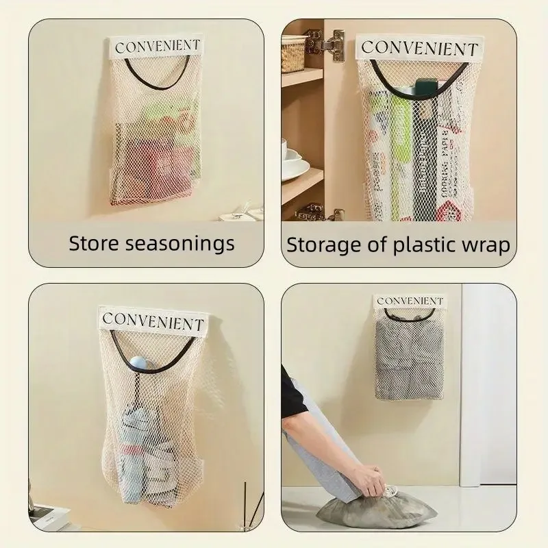 Mesh Storage Bags 24x9cm, 5 Pcs Drawer Organizer for Underwear Socks, Travel Laundry Bags Set