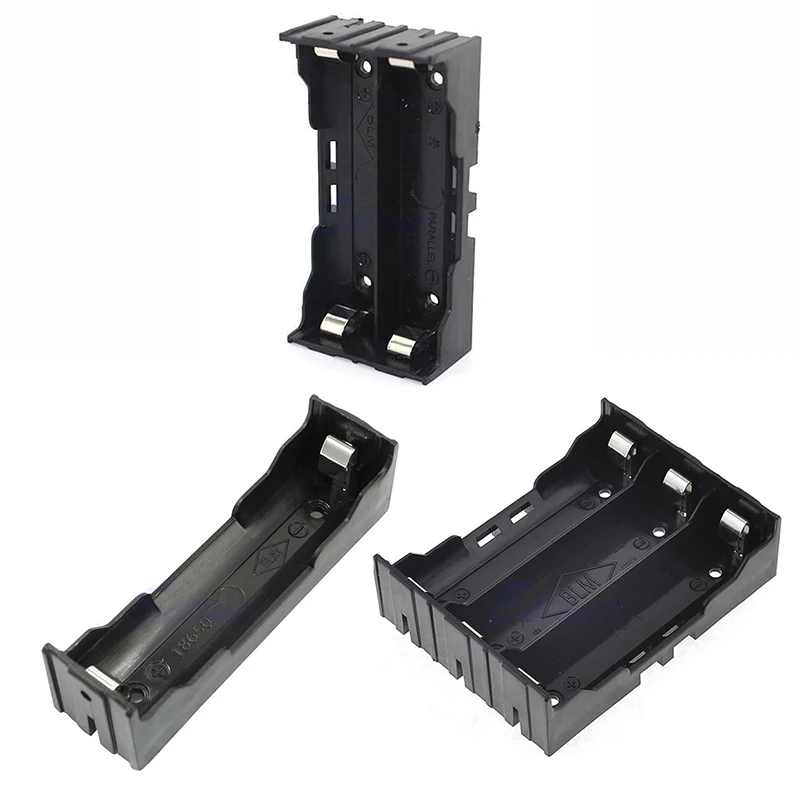 케이스 박스용 18650 배터리 거치대, 쉘 컨테이너 하우징, 2 슬롯, 2x18650 3.7V 리튬 이온 배터리 드롭쉽