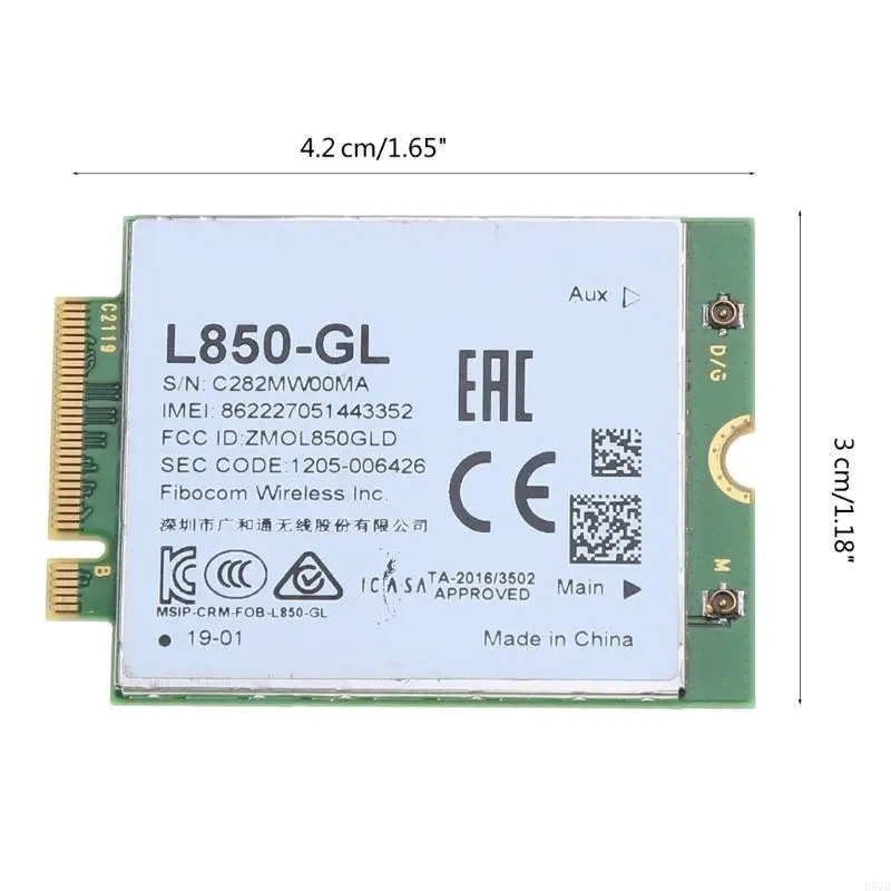 4G модуль Fibocom L850-GL WWAN Card для Carbon Gen6 X280