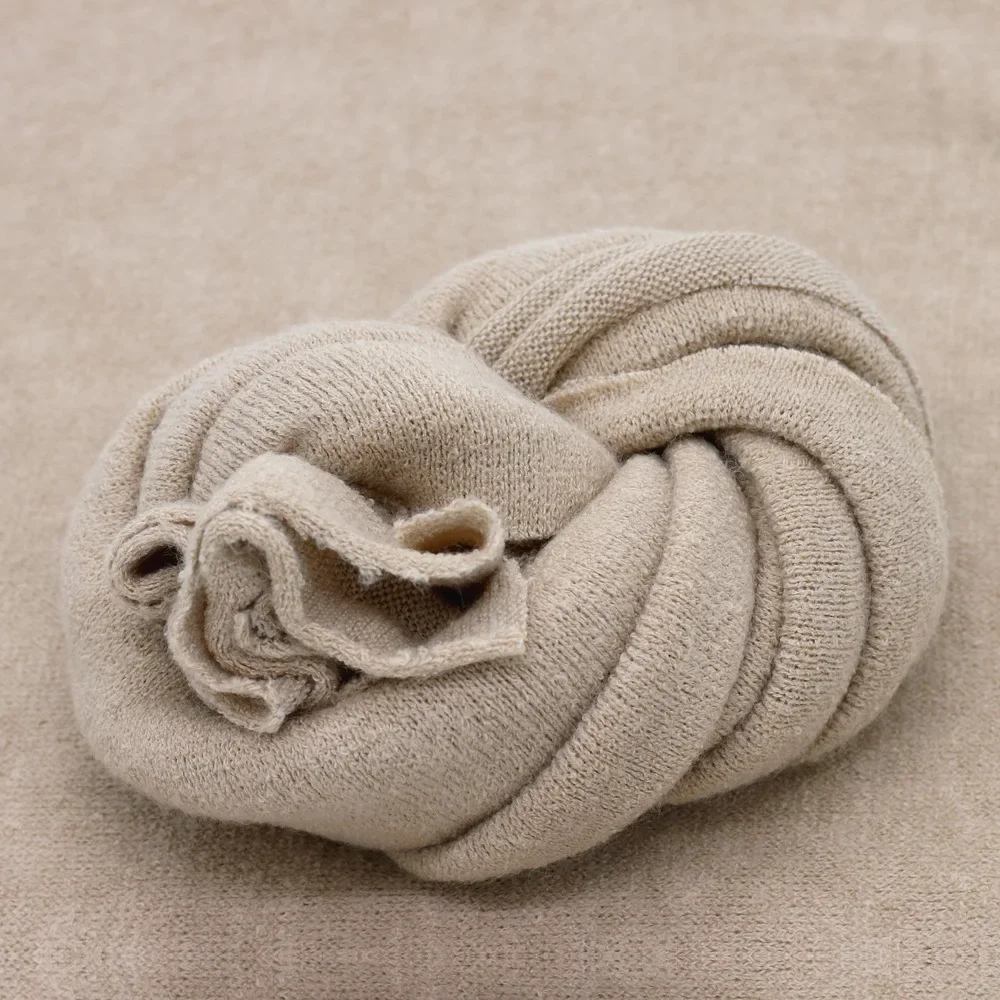 Newborn Photography Wrap Baby Soft Knitted High Elasticity Wrap 13 Colors