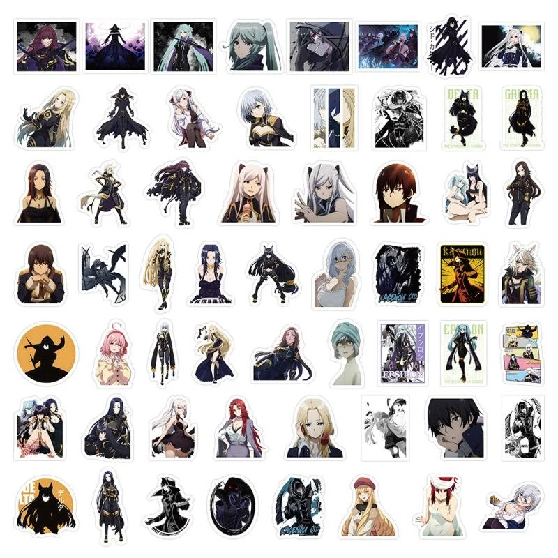 10/30/60pcs Anime The Eminence in Shadow Sticker Cartoon Graffiti Stickers Waterproof Decal