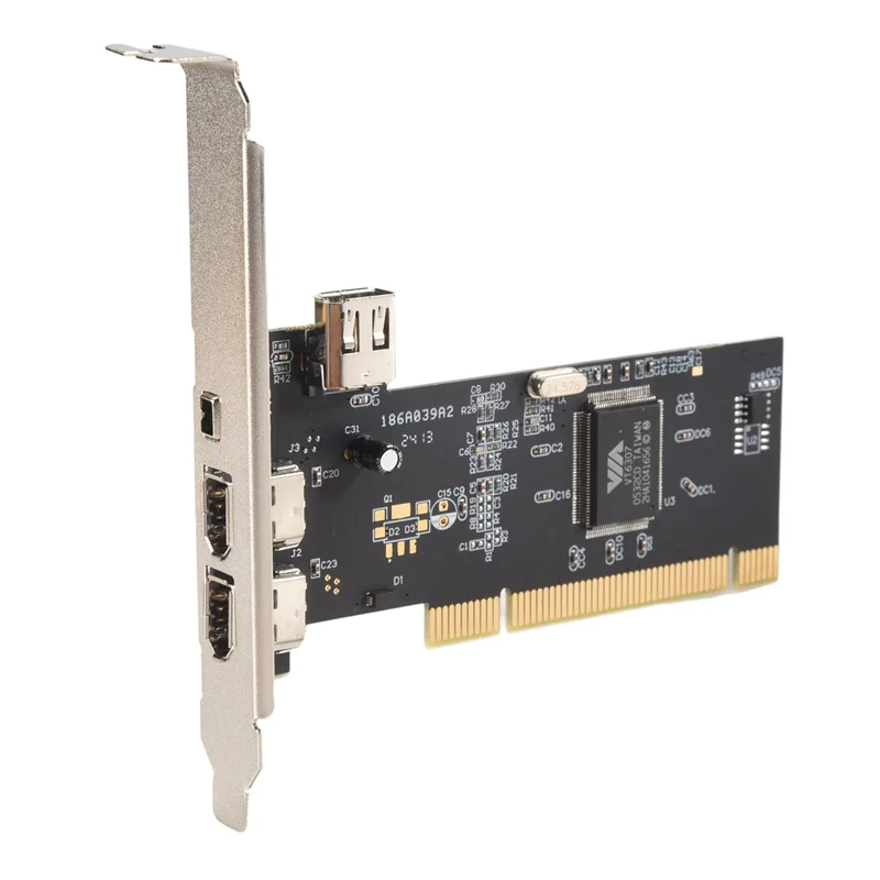 3 منافذ IEEE 1394 بطاقة Firewire PCI Firewire محول IEEE 1394 PCI بطاقة تحكم للكمبيوتر المكتبي #6
