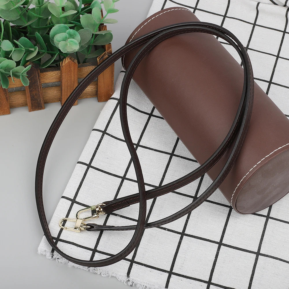 

Genuine Leather 120cm Coffee Bag Strap Replacement Chic Long Belt Detachable Shoulder Handbag Accessories for Women Bags Belt