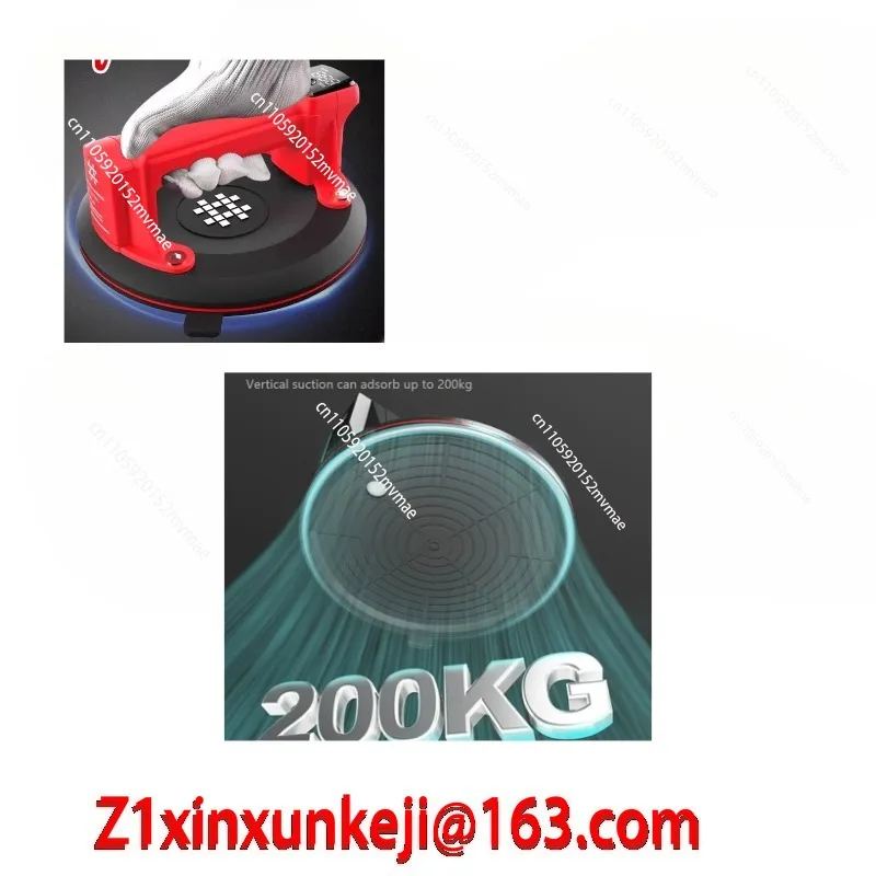 Ishii P618A Digital Display Vacuum Electric Suction Cup Automatic Air Supplementation Tile Heavy Duty Suction Extractor