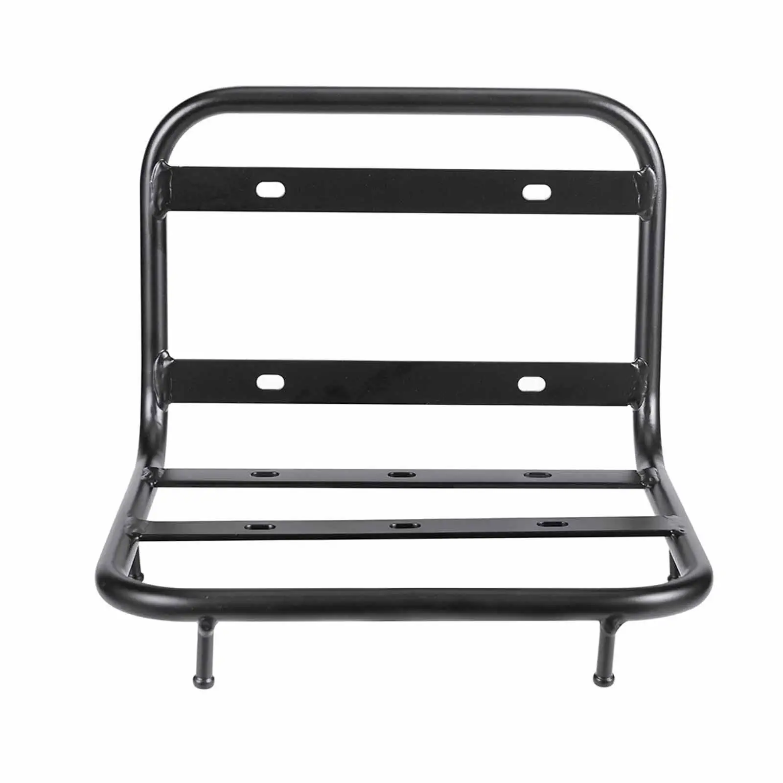 

Black Aluminum Alloy Bicycle Front Carrier Rack 15KG Load for Road MTB Touring and Travel Equipment