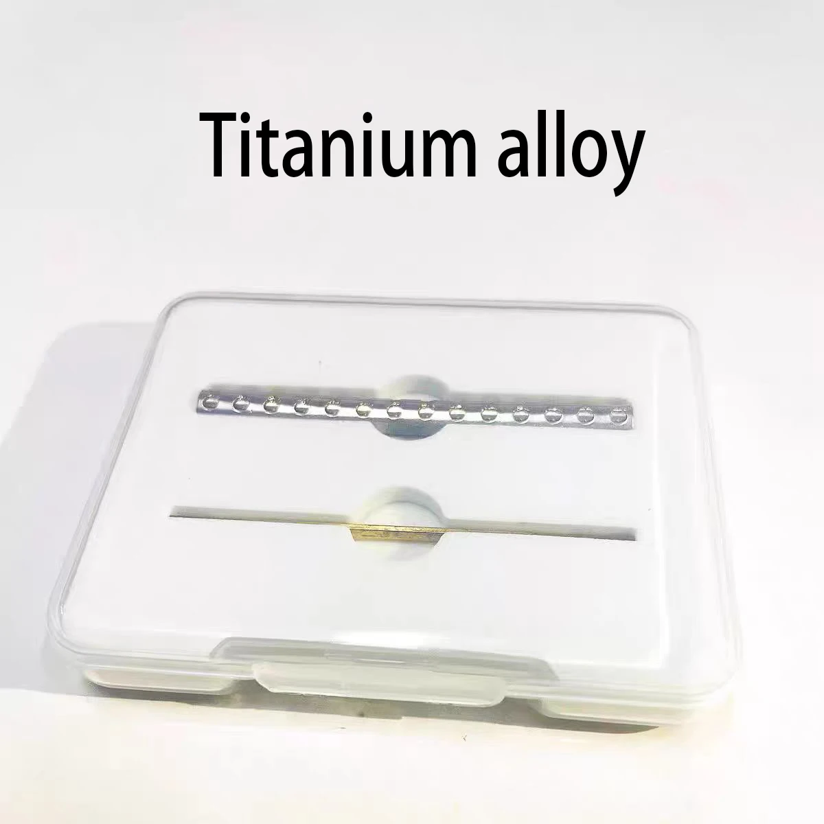 

Фитинги для зубных имплантатов U-образный стержень Preci-Line, стандартный титановый сплав, регулируемый вершник для акриловой фиксации, 5 см