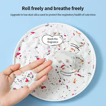 倉鼠浴沙除臭尿沙二合一1公斤低粉塵去油天然矽砂 12 最佳銷售 倉鼠沙 - №1