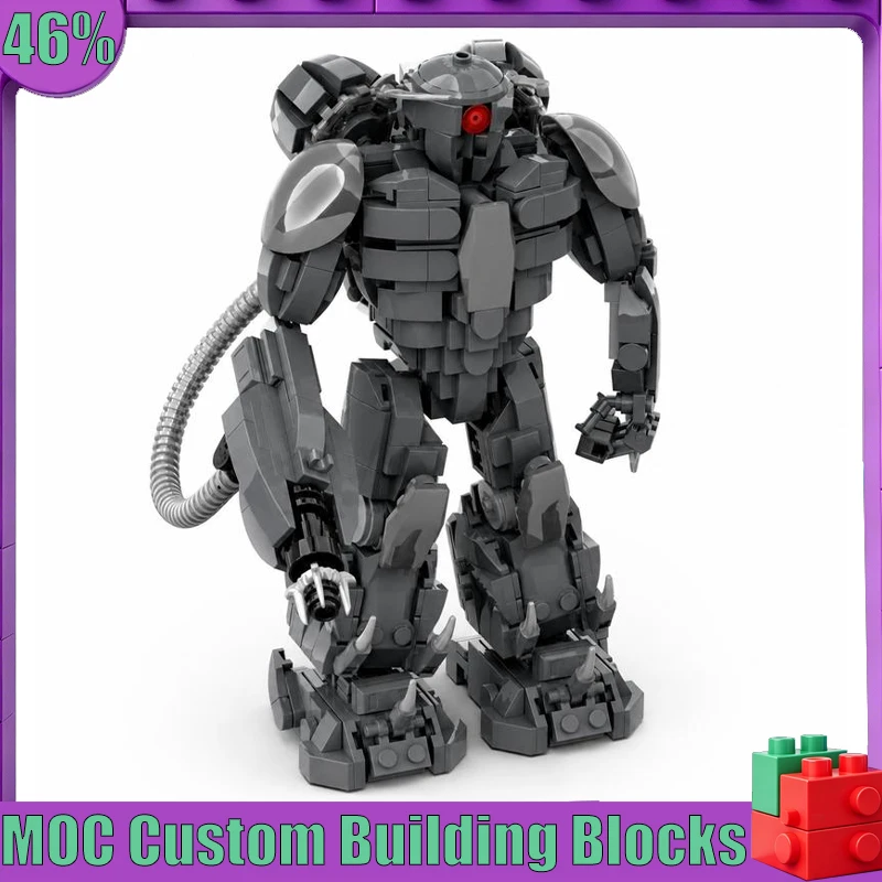 658 PCS Sci-Fi Convertible Robot Mecha MOC Model Custom Puzzle Creative Assembly Blocks Educational Toy Collection Display Gifts
