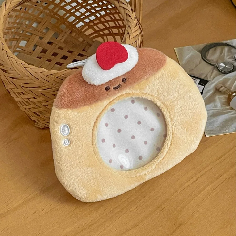 

New Card Holder with Zipper Cartoon Badge Protective Cover Gift Mini Photo Album