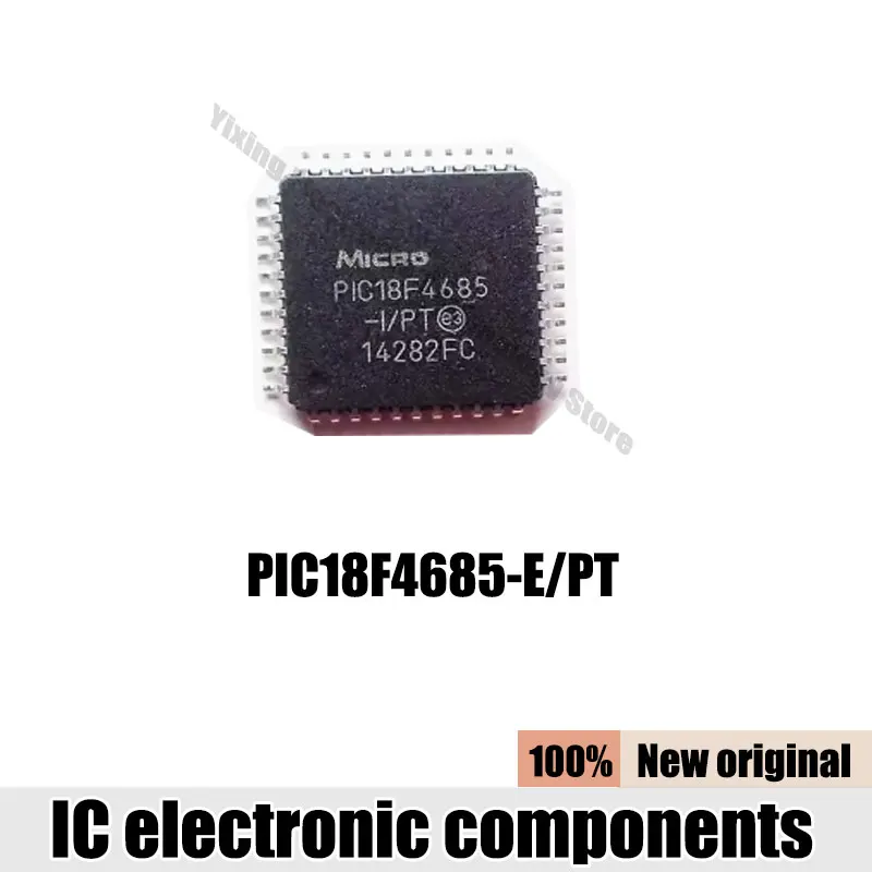 1-5PCS PIC18F4685-E/PT PIC18F4685-E PIC18F4685 QFP44 SMD In Stock NEW original