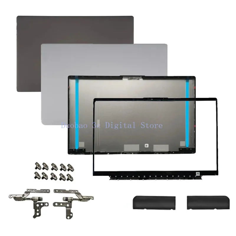 

New Laptop Case For Ideapad 5 15IIL05 15ARE05 15ITL05 15ALC05 2020 2021 LCD Back Cover Front Bezel Hinges Rear Lid Top Casing