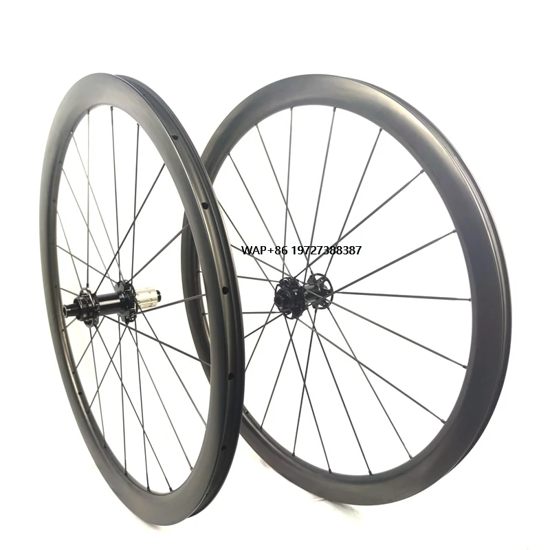 

Synergy 2545TLD Full Carbon Spokes Light Carbon Wheelset Disc Brake Bike Wheels 700c