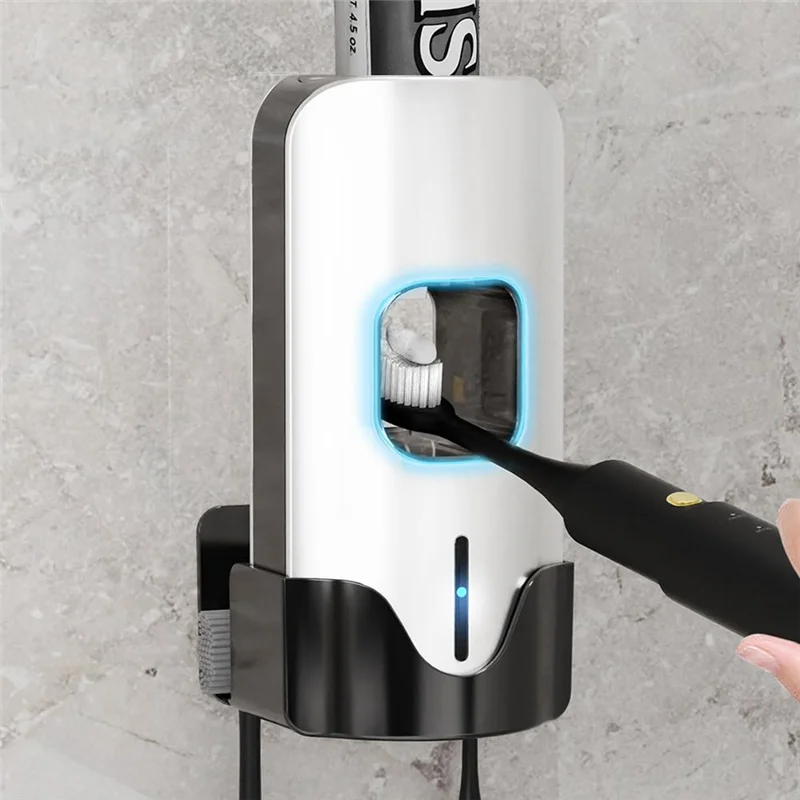 

Дозатор зубной пасты ABEZ, умный автоматический дозатор зубной пасты, настенный для ванной комнаты, дозатор зубной пасты для детей, простой в использовании