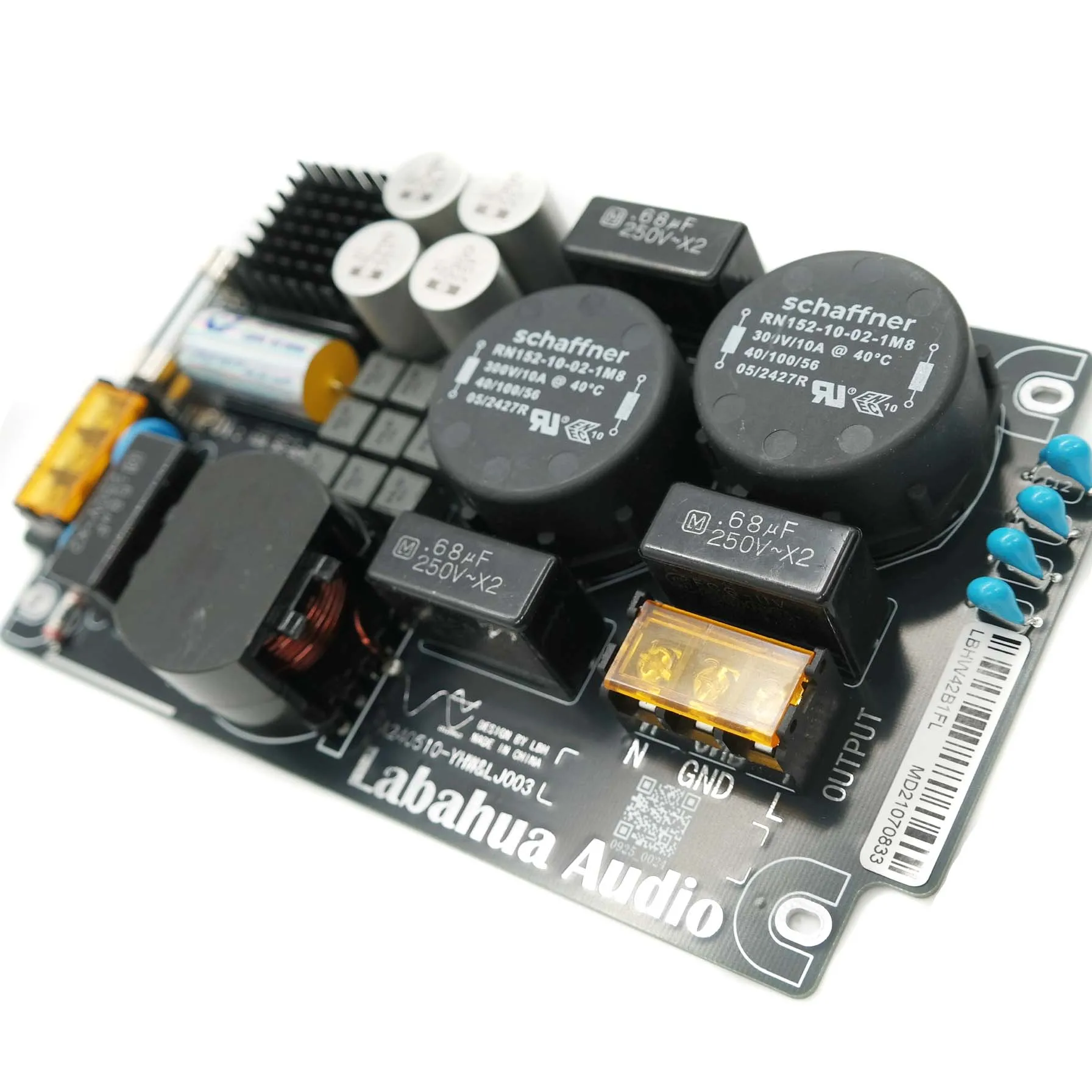 لوح حماية الطاقة 5000 واط 30A لمضخم الصوت من الفئة أ القضاء على ترشيح التيار المستمر لتنقية الطاقة لوحة طاقة الدائرة