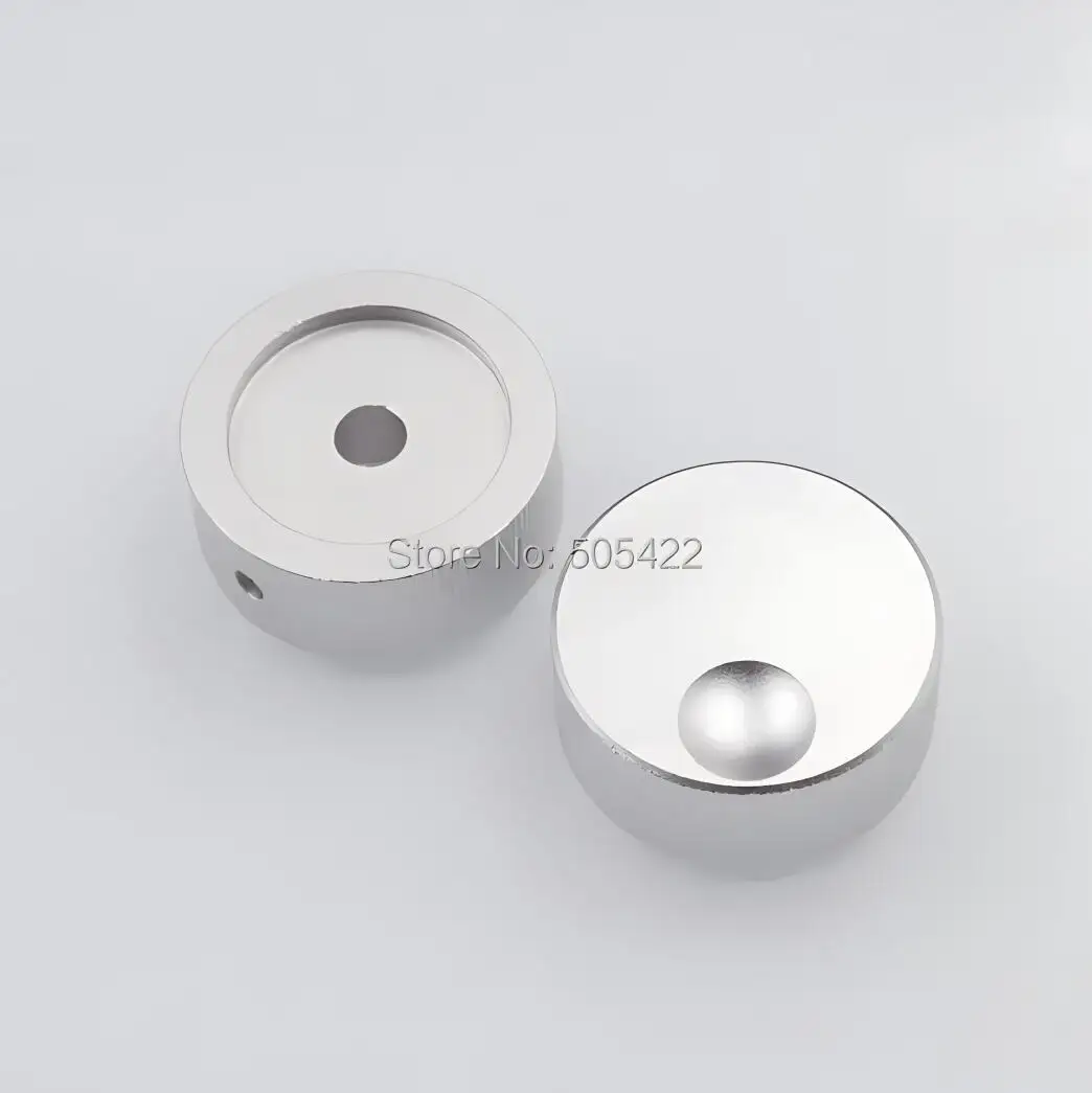 20pcs Solid Aluminum Knob For Speaker Radio Audio DAC AMP Volume 32*13mm Machined Metal Wholesale