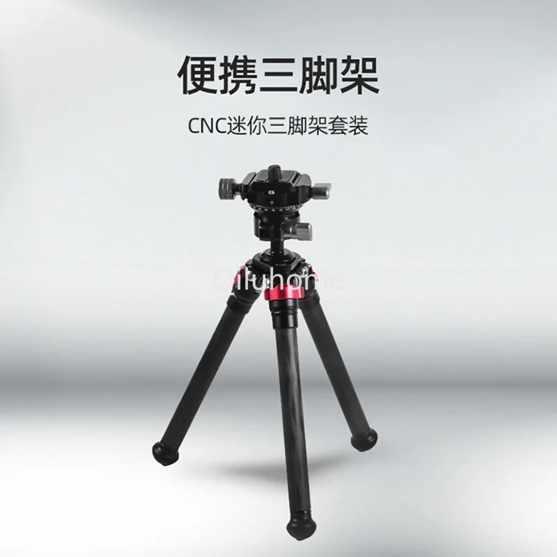 Portable Desktop Floor Tripod SLR Camera and Phone Stand for Live Streaming Integrated Tripod