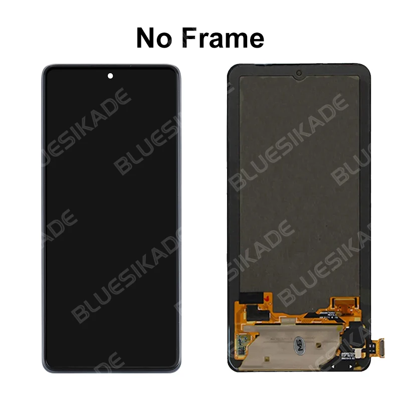 AMOLED 6.67\'\' For Xiaomi Poco F3 LCD Display with Frame Touch Panel Digitizer For Poco F3 Pro M2012K11AG Screen Replacement