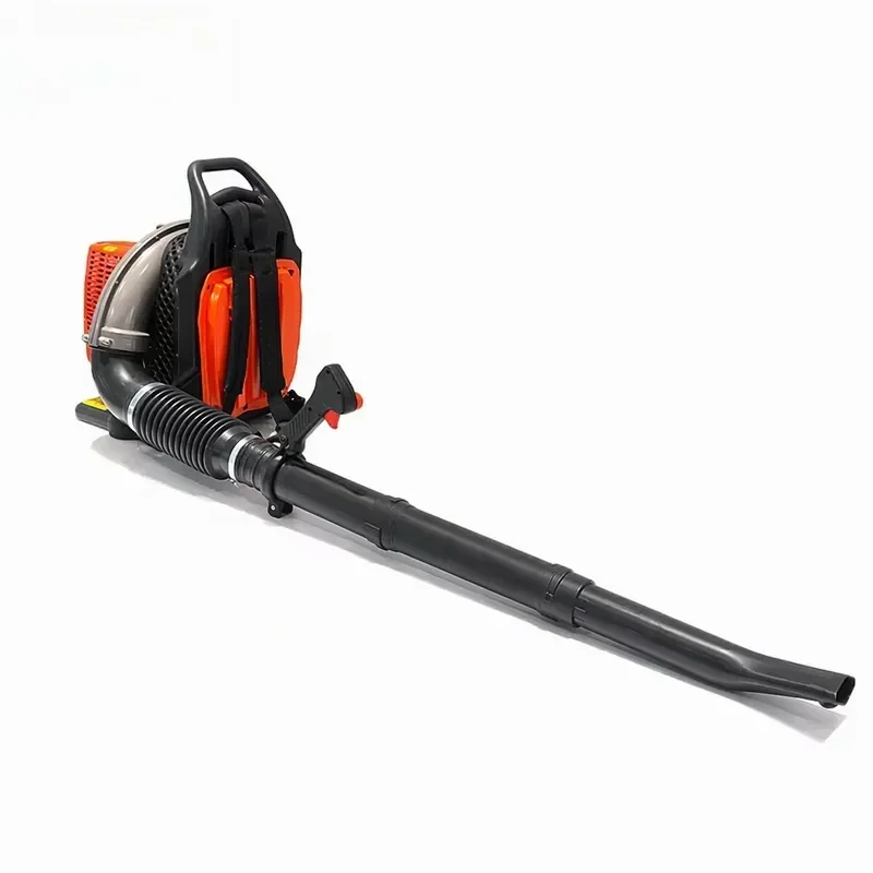 63.3cc 2.7kW Anti-Vibration Backpack Petrol Blower 7000RPM Powered Leaf Debris Blower for Street Garden