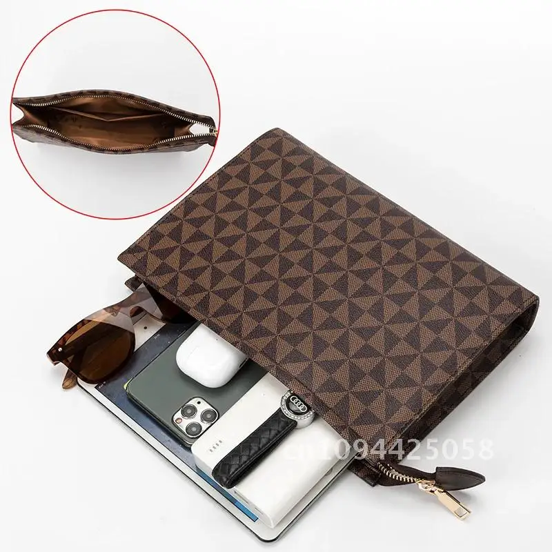 

Fashion Men Clutches Bags Luxury Brand High Quality Long Man Male bags Wallets Business Bags Purse Designer Clutch for Man Men