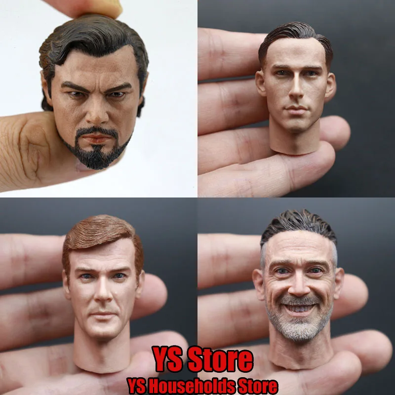 

4 стиля масштаб 1/6, Европейский и американский человек-солдат, нежная голова, скульптура, смайлик, версия модели для 12-дюймовой куклы