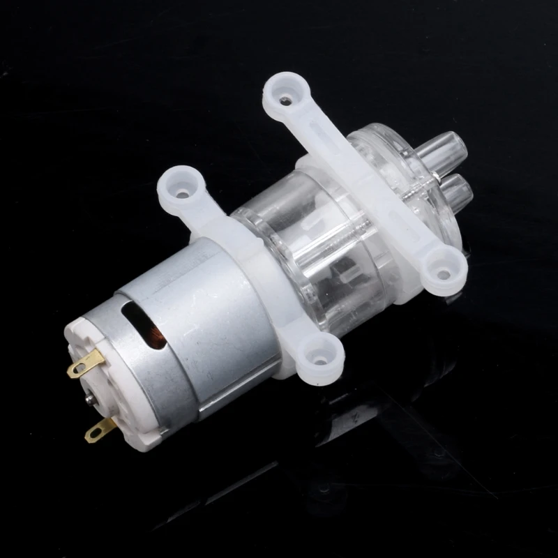 Micro Self-priming Water Pump DC12V Mini Silent Diaphragm Pump Aquarium Water Pumping Tool High Temperature Resistance