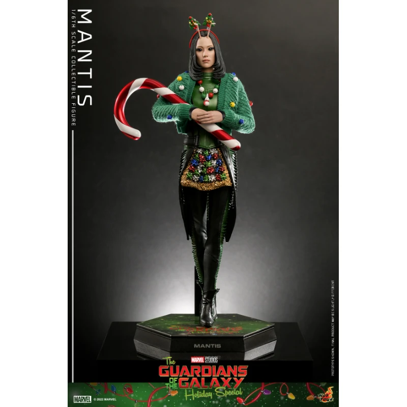 HotToys-Mantis Guardians of the Galaxy Natal Figura De Ação Especial, Modelo De Animação, Coleção De Presente De Brinquedo, 1:6, TMS094, Em Stock