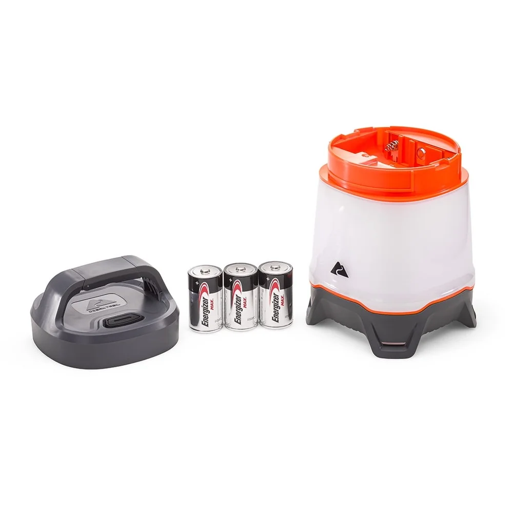 1000 Lumen LED Camping Lantern Water-Resistant Long-Lasting 275 Hour Runtime Portable Emergency Light Outdoor Use